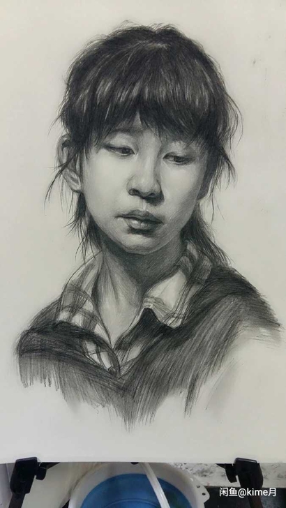联考素描人头像 色彩静物 素描头像 色彩静...