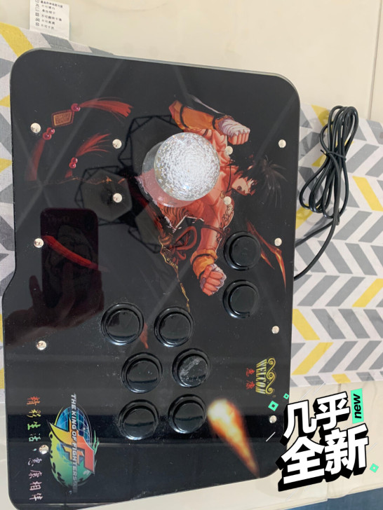 welcom街机摇杆游戏手柄拳皇97街霸格...