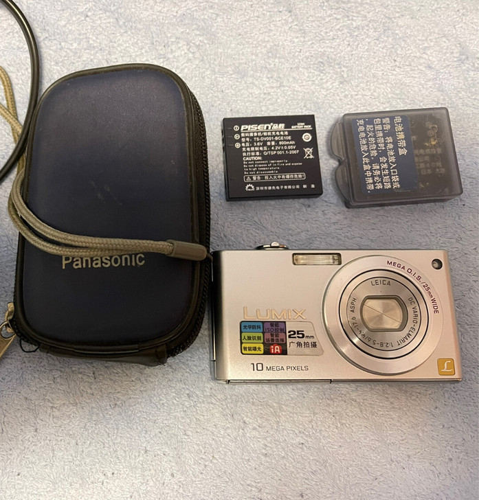 日本进口松下数码相机，DMC-FX36GK...