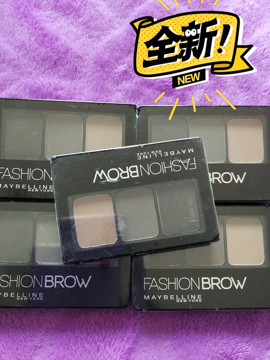 美宝莲眉粉，灰色，全新未拆封完好包装，带塑...