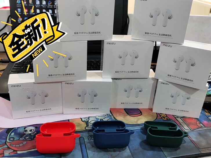 魅族poppro全新没拆封降噪耳机 送套可...