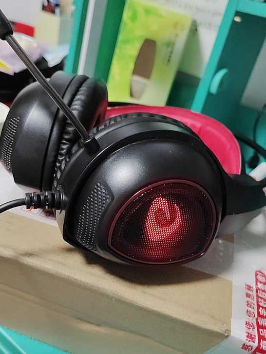 达尔优LH712耳机,达尔优耳机,几乎全新...