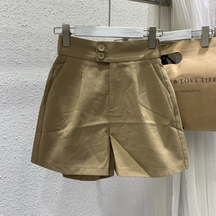 yoyo2332高腰显瘦a字休闲西装阔腿裤...