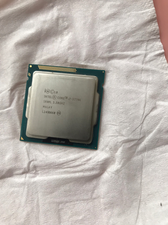 i7 3770kCPU一块,刚从主板拆下来...