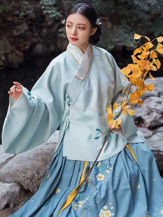 观止织造 汉服  如图一套L码