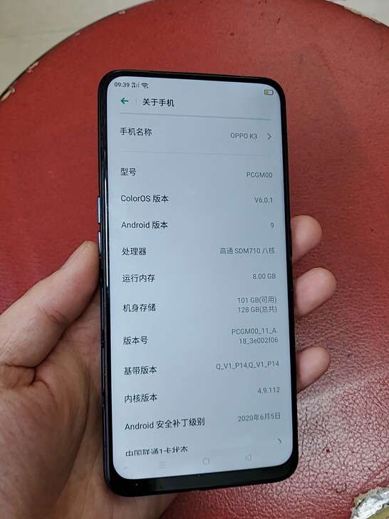OPPO k3  8＋128G 皮毛一版 ...