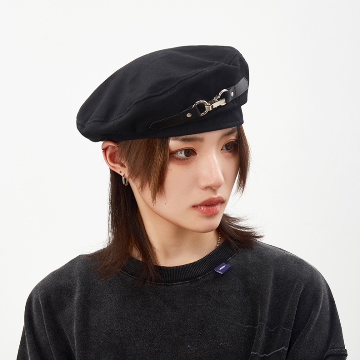 IIING帽控 韩版高街潮牌贝雷帽小众设计...
