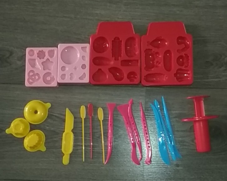 烧烤甜品模具 橡皮泥 超轻粘土模具