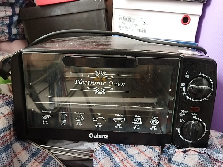 Galanz小型电烤箱,家里准备换个大的,...