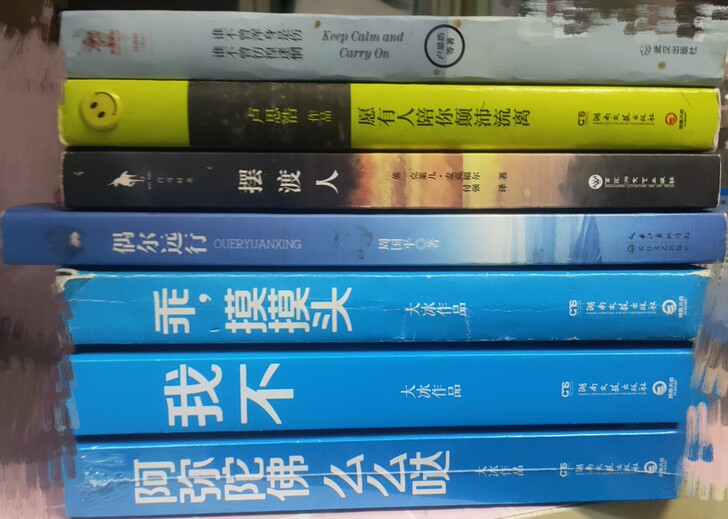 散文，青春文学9.9-20 都是当当网买的...