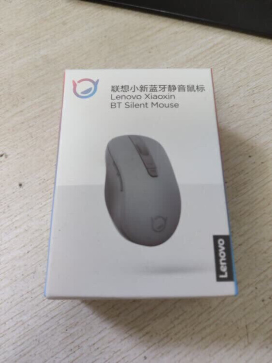 联想小新无线蓝牙静音鼠标 深空灰 蓝牙5....