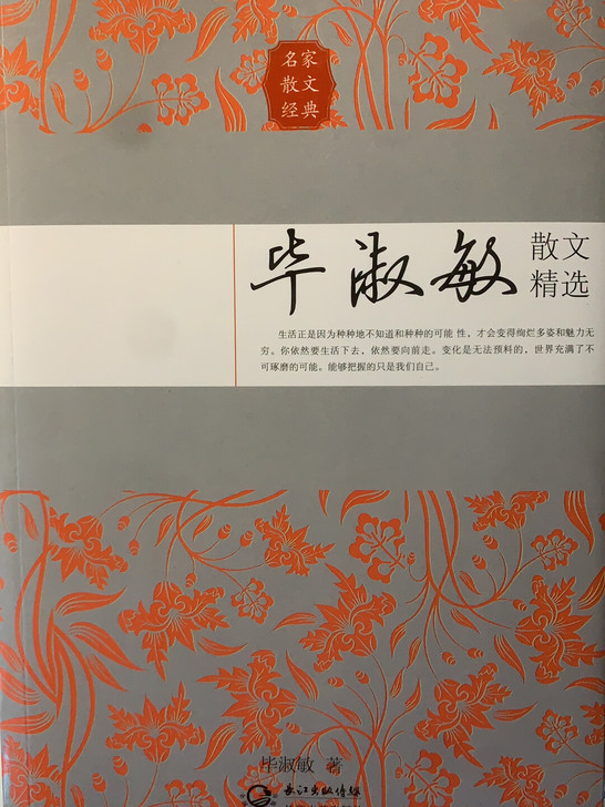 毕淑敏散文精选，全新，收拾东西翻出来一堆没...