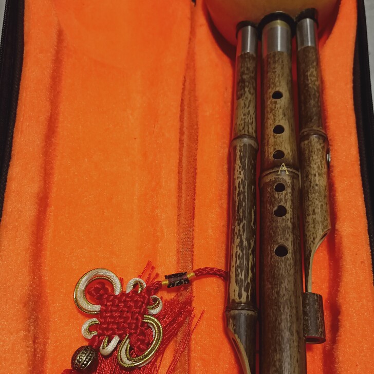 A调葫芦丝，差不多全新