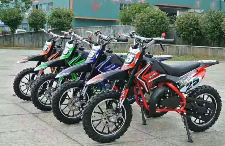 新款KTM双轮越野摩托车49CC迷你山地车...