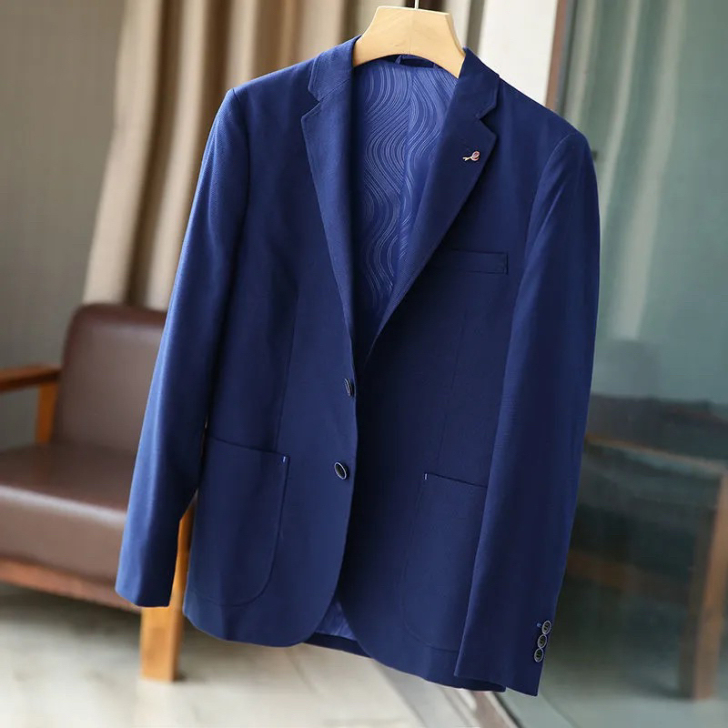 男士春款男士商务休闲西服外套