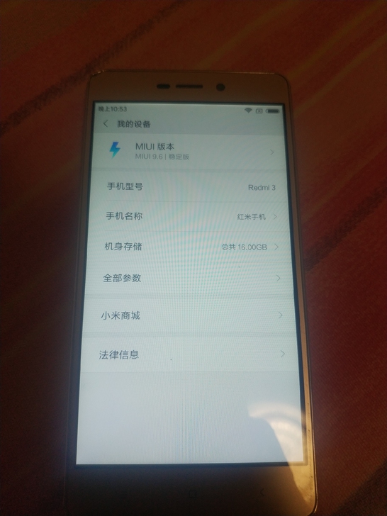 红米3手机一直闲置，需要的可以直接拍，系统...