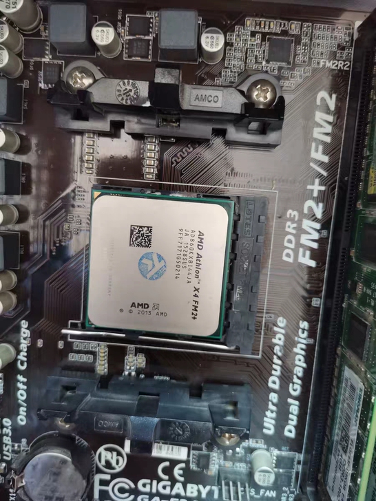 x4 860k,四核amd的cpu。正常使...