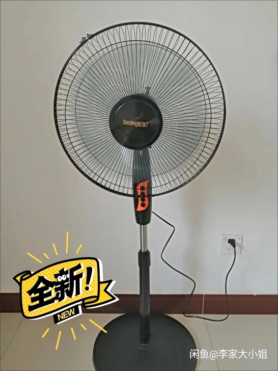 #节后鱼生#识货就来捡便宜买落地风扇，全新...