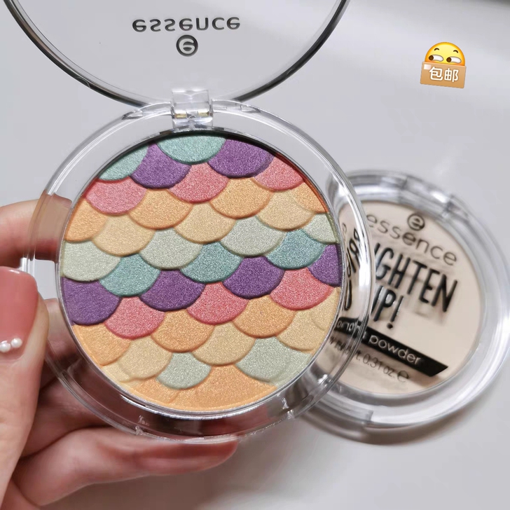 19.9元全新包邮人鱼高光修容盘