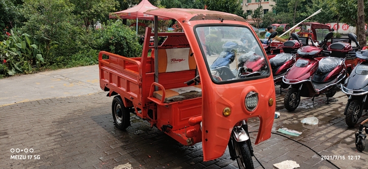 电动车 电动三轮车 油电混合三轮车