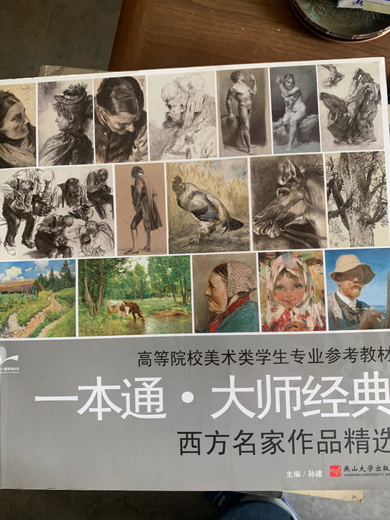绘画类图书，西方名家作品精选，都是印刷很好...