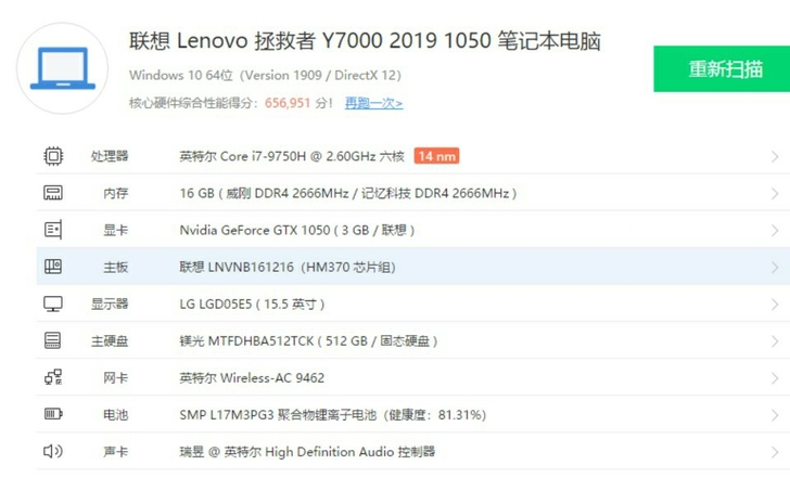 Y7000 Y7000p系列18 19 ...