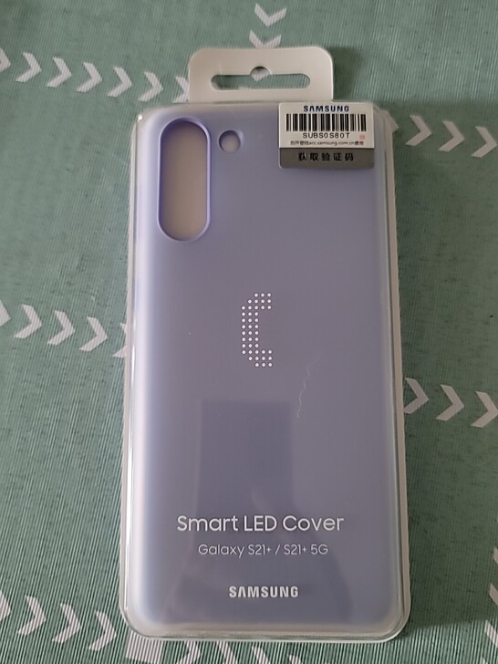 三星S21+ LED智能背光保护壳，原装全...