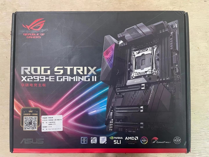 现货 99新 华硕 X299E 二代 猛...