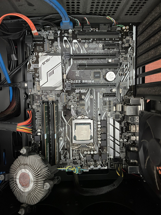 出华硕z270k atx主板,自用替换下来...