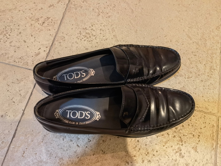 Tods女鞋。多年前购于法兰克福歌德大街专...