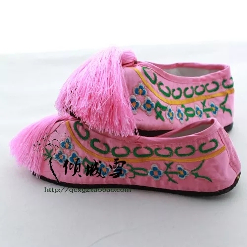 成人旗鞋内增高京剧戏剧戏曲曲艺清朝格格古装...