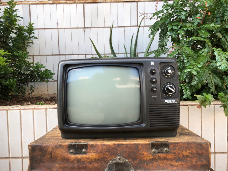 National松下电视机 古董电视 老电...