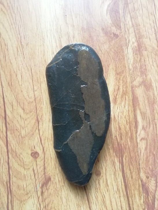 420.优惠：松花江浮雕筋纹镇纸石