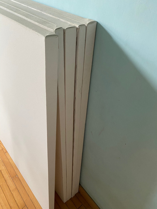 弃艺从商多年，五张空油画板（油画布）出售，...