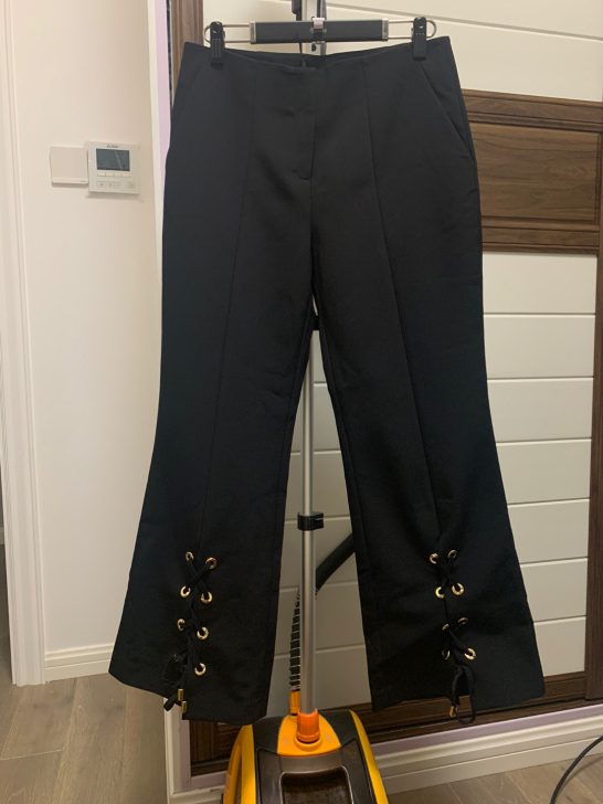 任茜reineren微喇长裤西服裤