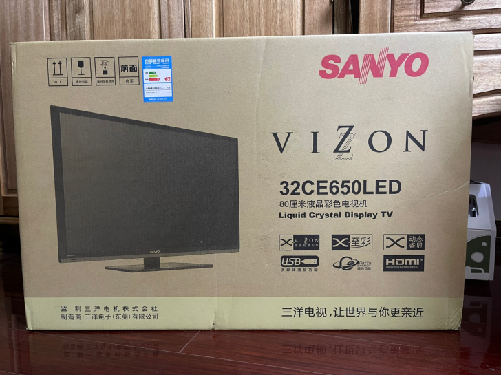 三洋80厘米液晶彩色电视机 32CE650...