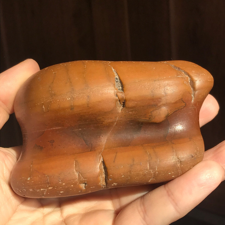 大化石 广西水石 老皮 象形石 棺材镇纸
