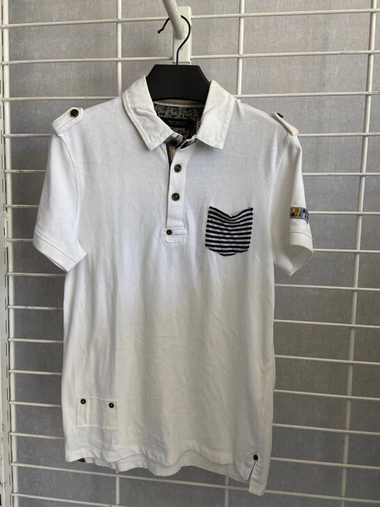 杰克琼斯男士全棉短袖T恤衫 吊牌齐全 领口...