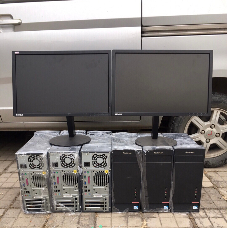 台式电脑转让，高配联想办公电脑整套台式机主...