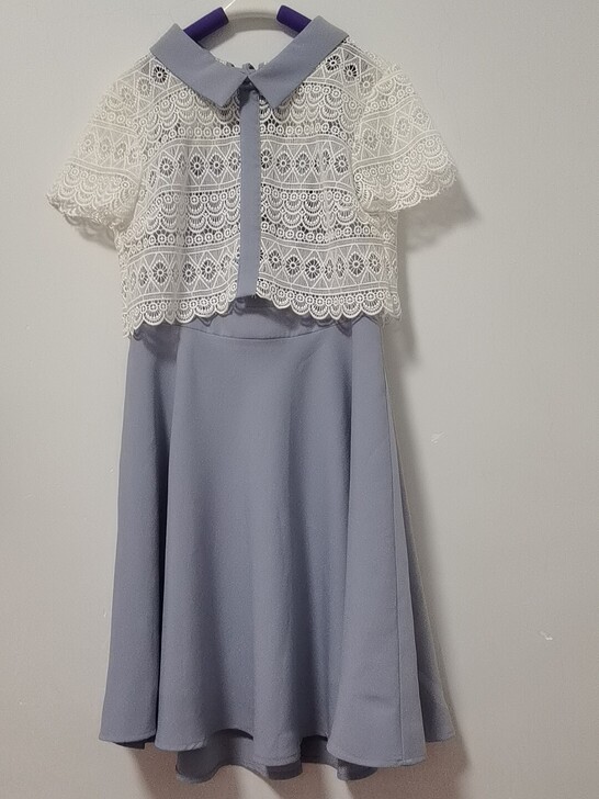 裙子，蕾丝裙。