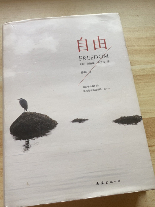 看过的书闲置了：长篇小说《自由》-乔纳森#...