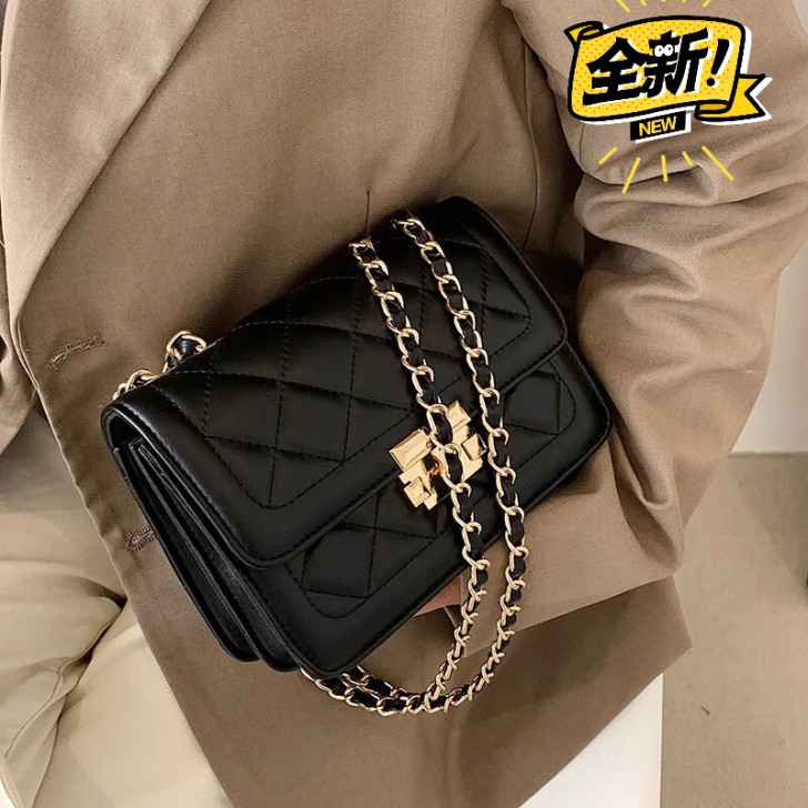 网红链条包包女2021流行新款潮时尚百搭斜...