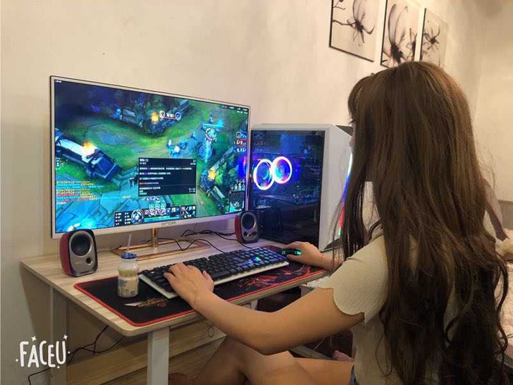 本人急转高配电脑。台式电脑主机，鲁大师跑分...