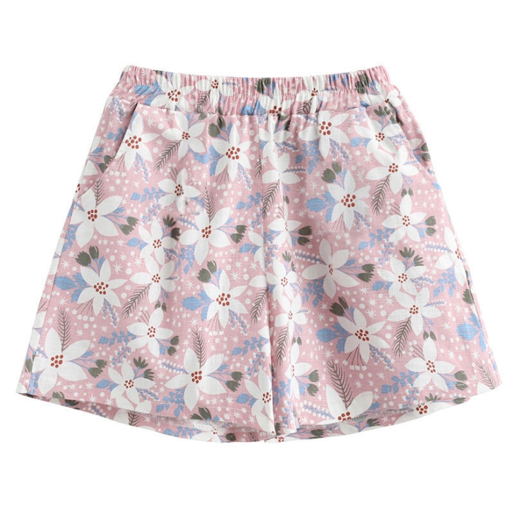 纯棉夏季宽松日单短裤包邮19.9元。外单出...