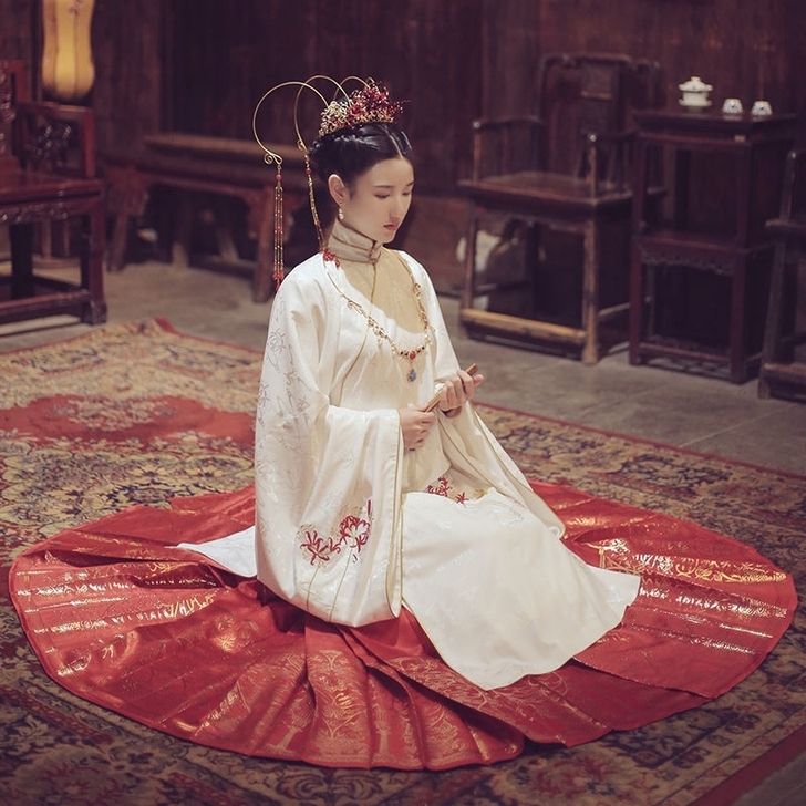 (直出)池夏汉服 洛离 原创正品双色明制立...