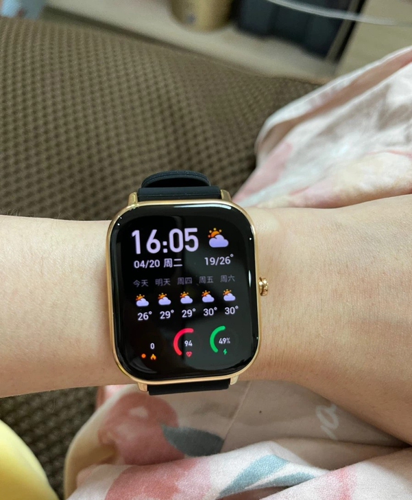 99新华米gts 华米手表，带心率检测，多...