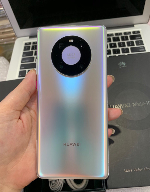 华为Mate 40pro 8+256G秘银色