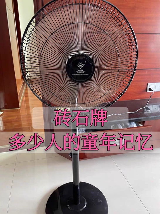 【老品牌值得信赖】钻石牌落地电风扇家用工业...