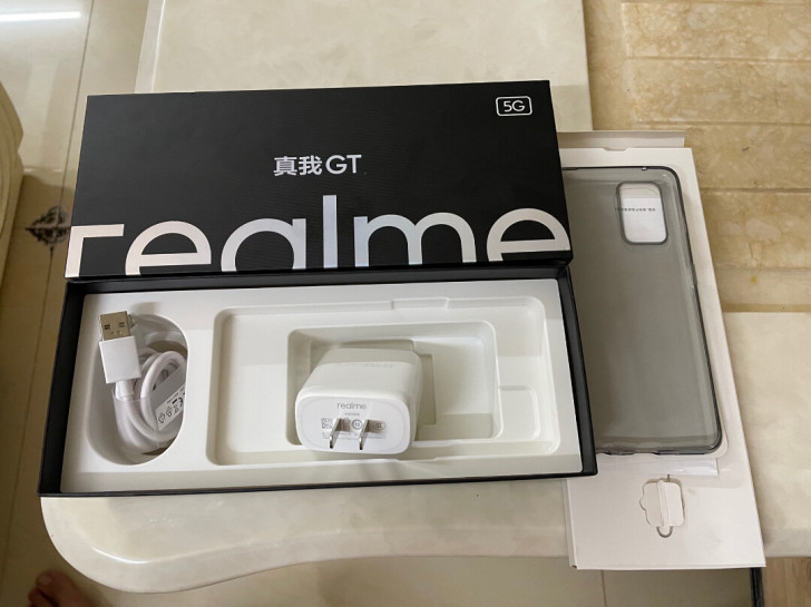 realme真我GT原装65w充电器数据线...