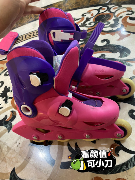 迪卡侬溜冰鞋 32～34码